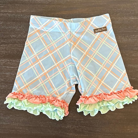 Matilda Jane Girls Ruffle Shorts 8 - Picture 1 of 6